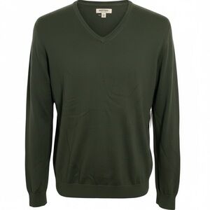 (NWOT) Goodthreads Men's Dark Green V-Neck Sweater